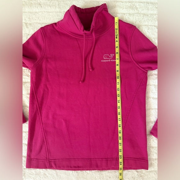 Vineyard Vines Fuchsia Whale Hoodie Pullover Women’s Sweatshirt Size XS EUC - Picture 6 of 6